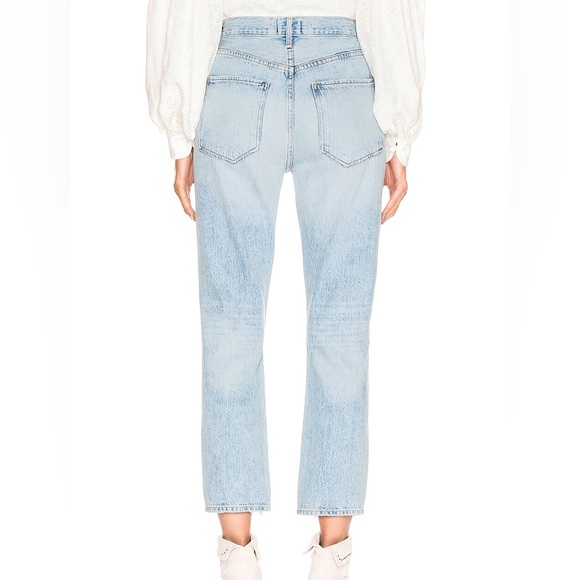 AGOLDE Riley High Rise Straight Crop Jeans - Picture 2 of 8